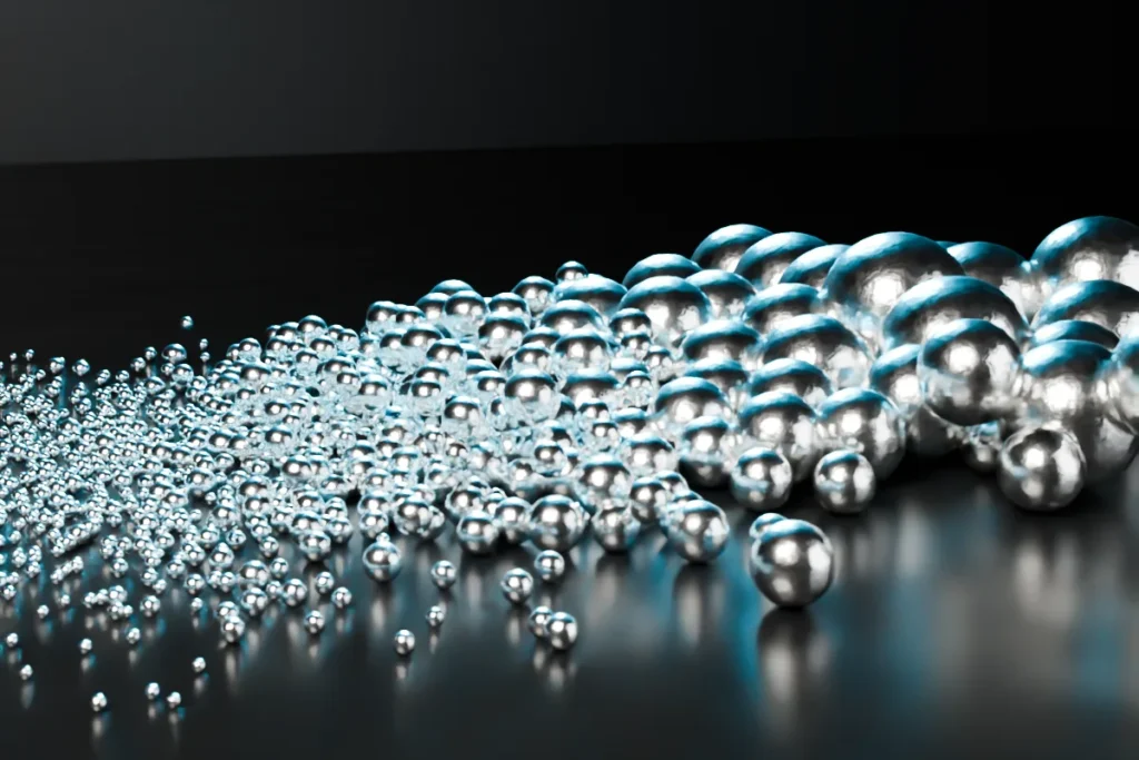 925 Sterling Silver Powder for metal 3D printing (illustrative image)