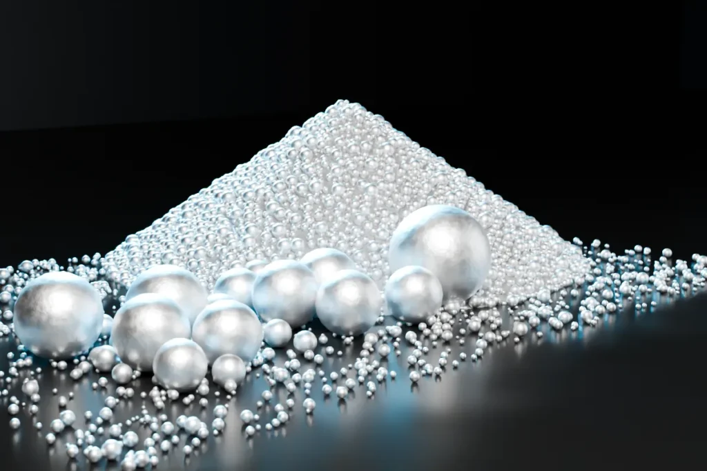 AlSi7Mg Aluminium Alloy Powder for metal 3D printing (illustrative image)