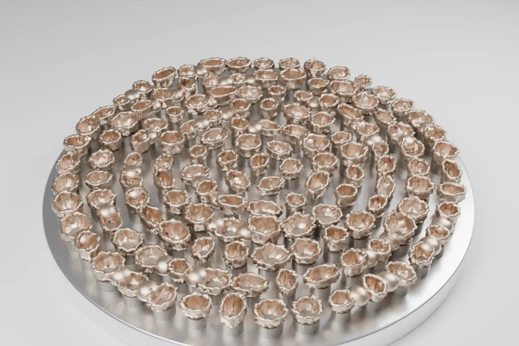 Metal 3D Printing with Dental CoCr: Crowns, Bridges and Partial Denture Frameworks for metal 3D printing (illustrative image)