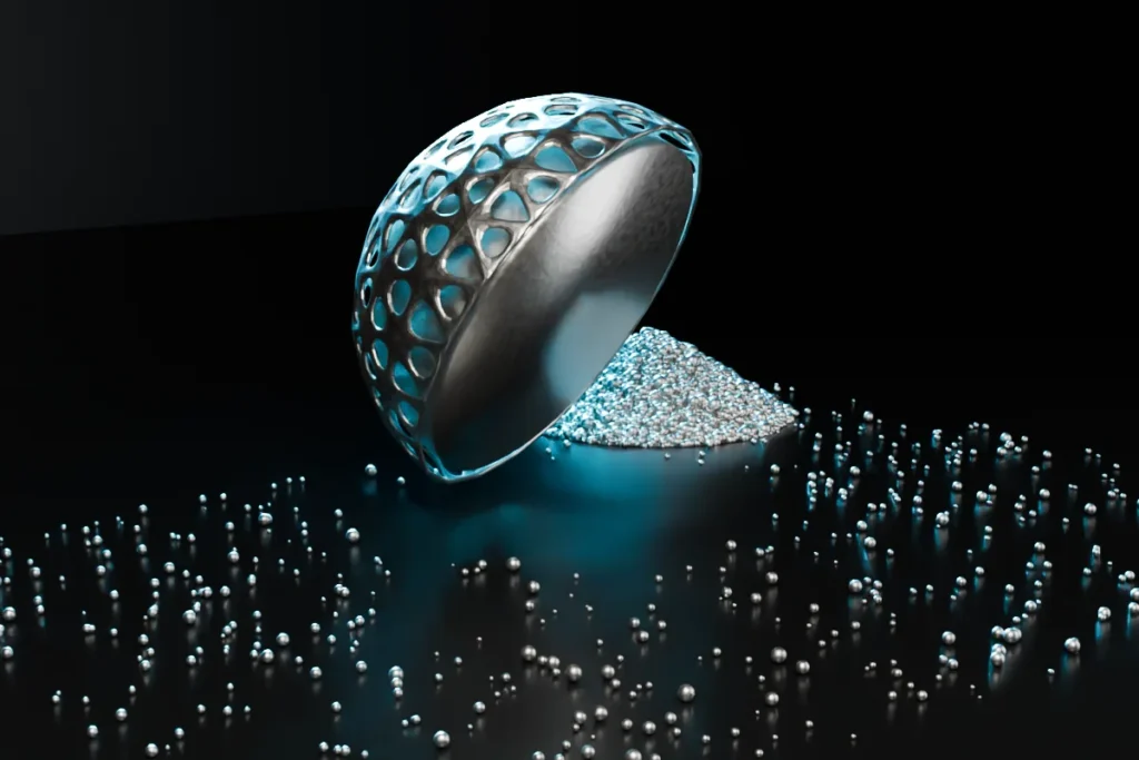 Medical Additive Manufacturing with Ti6Al4V ELI: From Implant Design to Powder Selection for metal 3D printing (illustrative image)